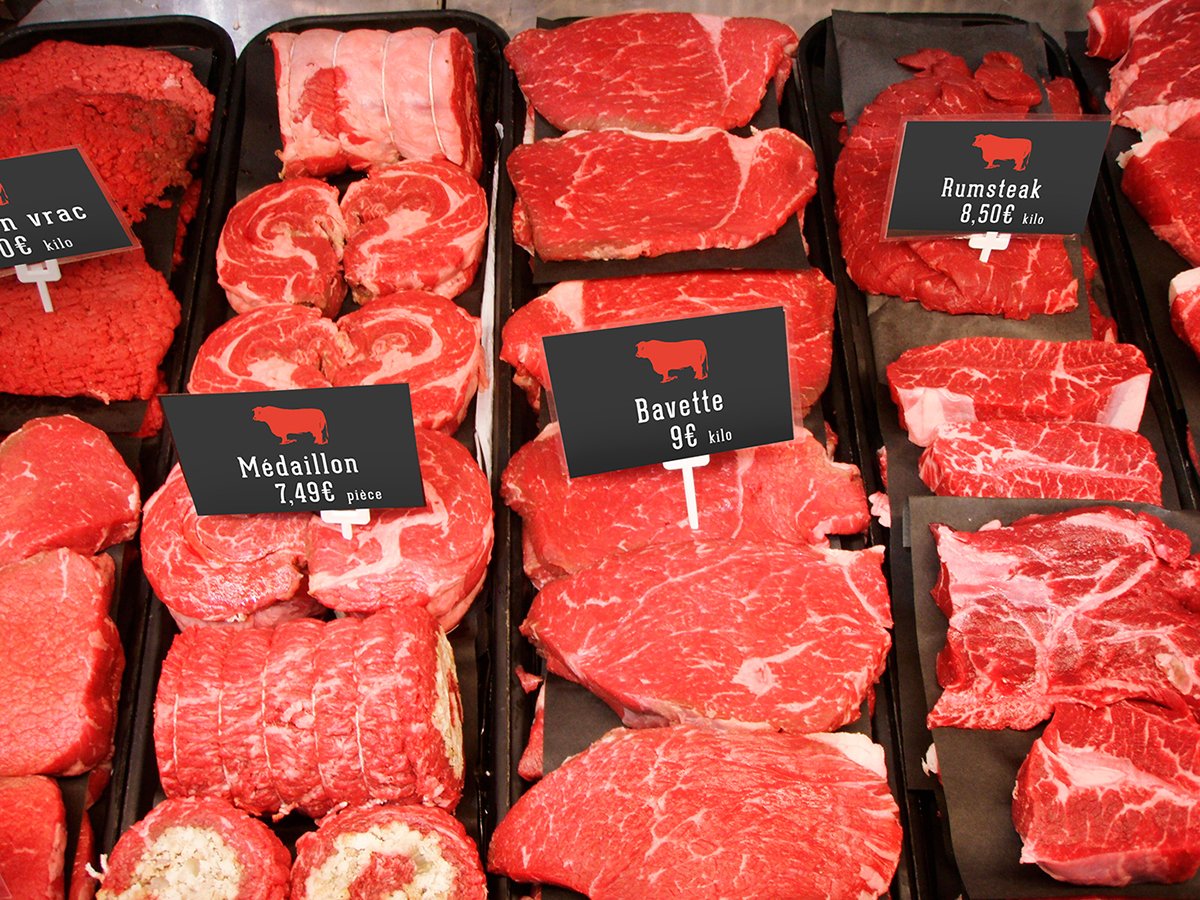 深圳品牌設計  深圳品牌策劃  Louchebem巴黎牛肉批發(fā)品牌形象設計  標簽設計