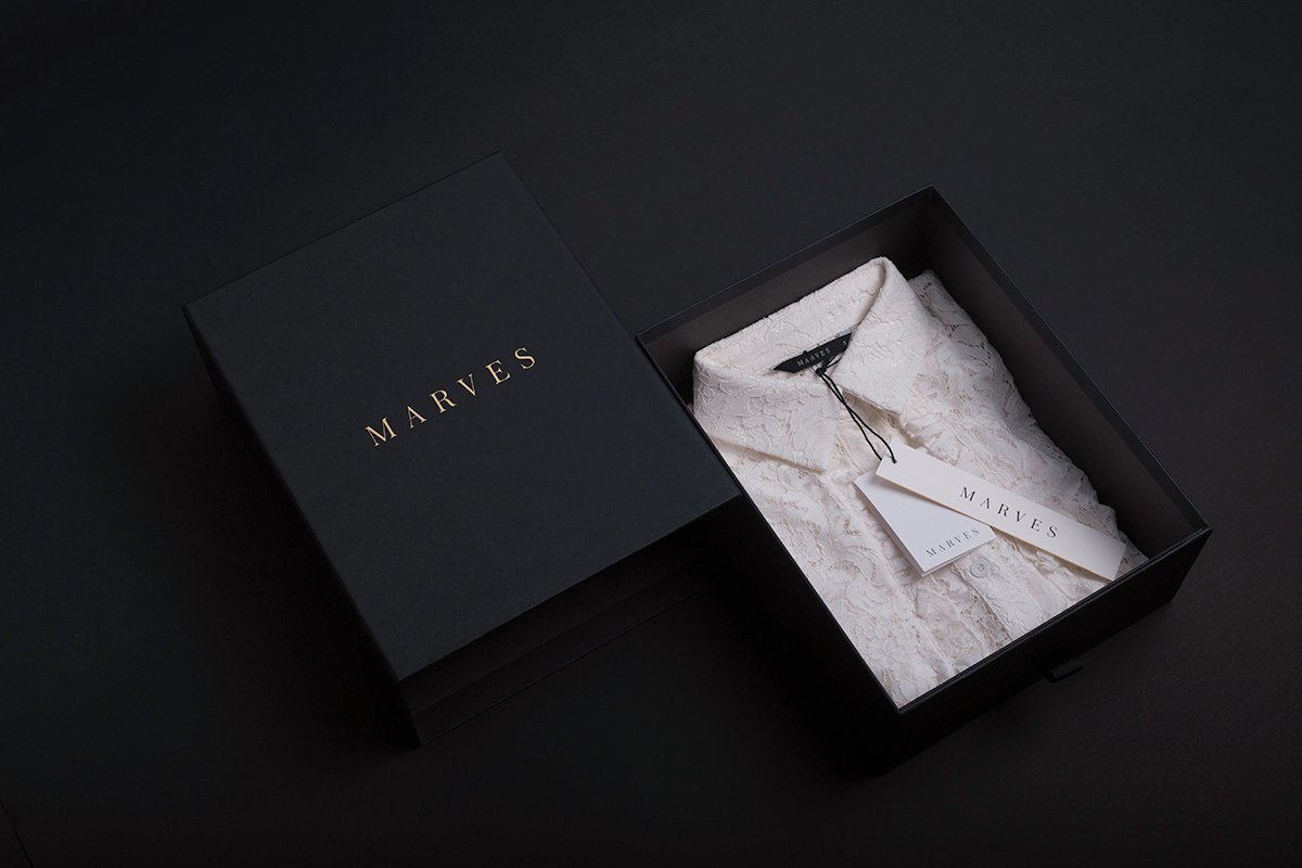 深圳品牌設計  深圳品牌策劃  MARVES女性時尚服裝品牌形象設計  包裝設計