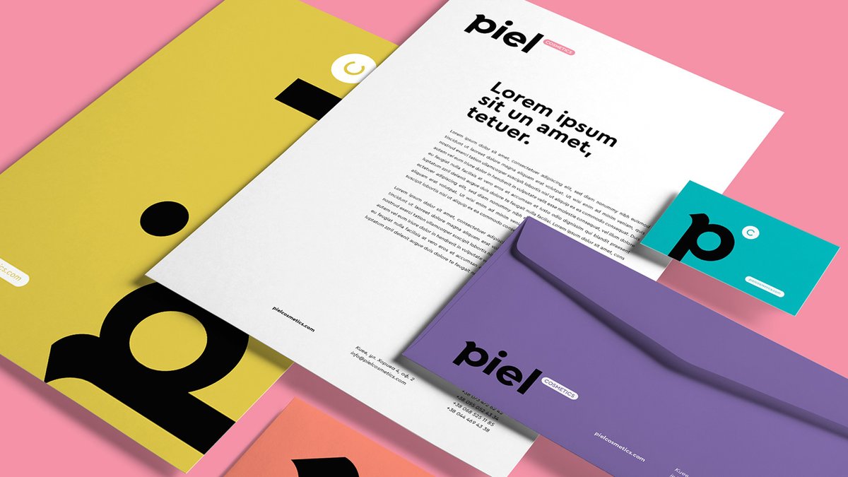 Piel Cosmetics 化妝品品牌vi設計——企業形象升級策劃案例，vi設計，視覺形象設計，化妝品品牌vi設計，化妝品vi設計，品牌vi設計，vi品牌策劃，深圳vi設計，左右格局