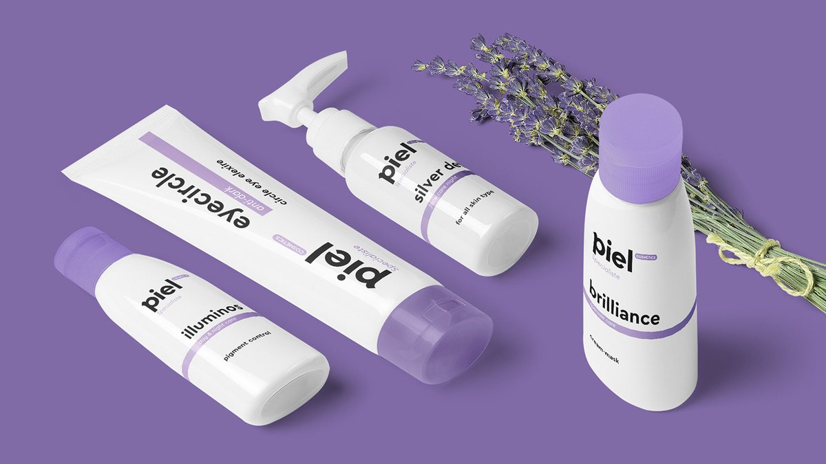 Piel Cosmetics 化妝品品牌vi設計——企業形象升級策劃案例，vi設計，視覺形象設計，化妝品品牌vi設計，化妝品vi設計，品牌vi設計，vi品牌策劃，深圳vi設計，左右格局