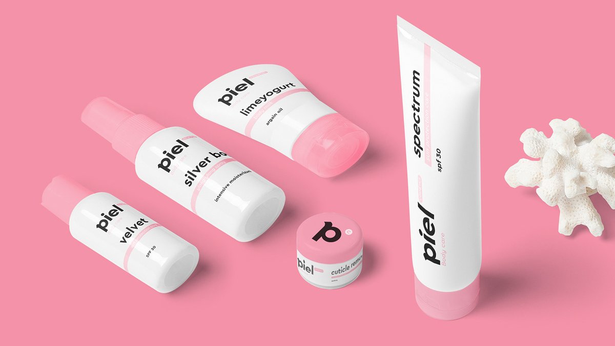 Piel Cosmetics 化妝品品牌vi設計——企業形象升級策劃案例，vi設計，視覺形象設計，化妝品品牌vi設計，化妝品vi設計，品牌vi設計，vi品牌策劃，深圳vi設計，左右格局