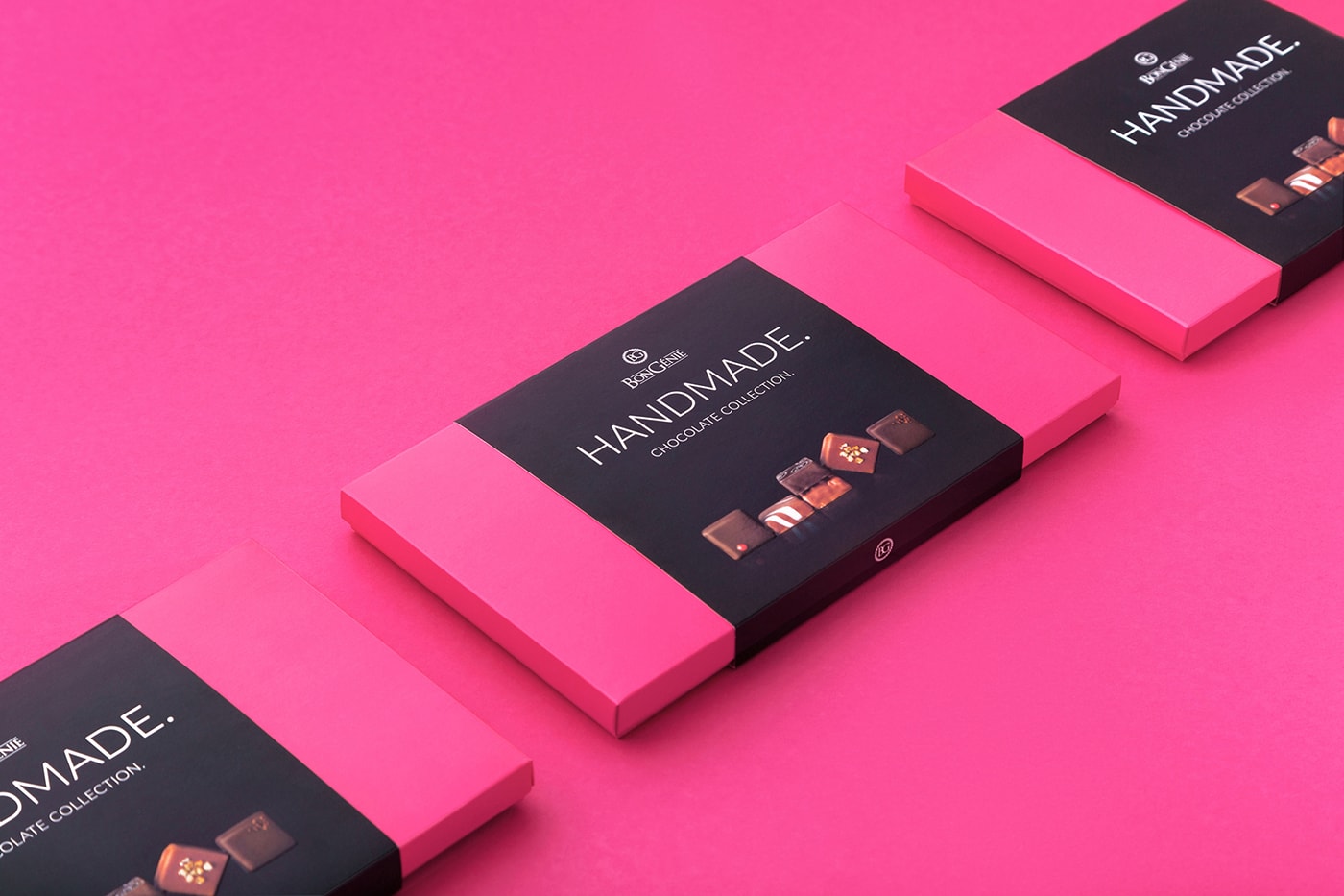 國外知名 BONGENIE 優質手工巧克力品牌VI設計——高級包裝的品牌戰略，食品VI設計，快消品VI設計，包裝設計，深圳VI設計，左右格局